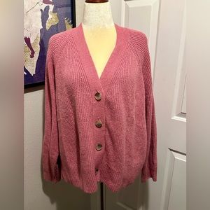 Old Navy Shaker Stitch Cardigan Sweater in XL. NWT